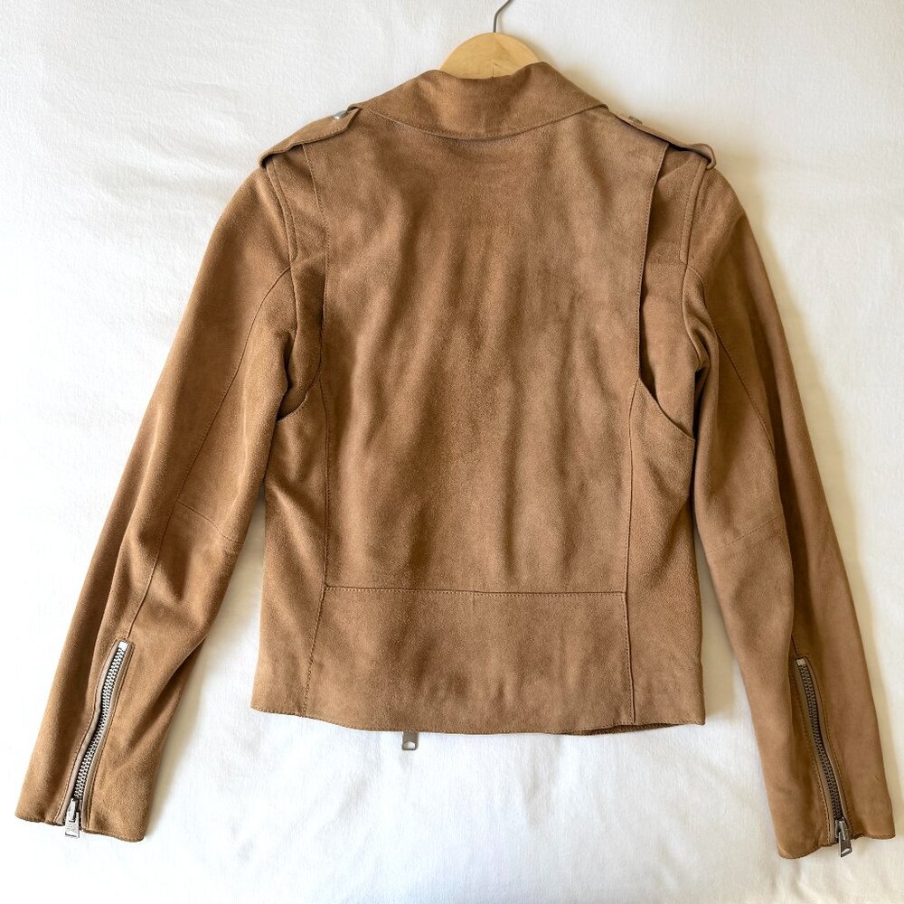 All Saints Richardson Suede Jacket - Picture 9 of 16